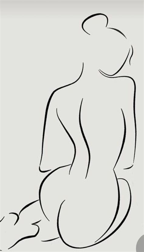 Nude Woman Sitting Illustration Royalty Free Svg Cliparts Vectors And Stock Illustration Image