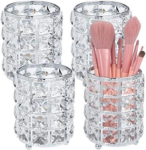 Amazon Lragvtbk Pcs Makeup Brush Holder Makeup Organizer Bling