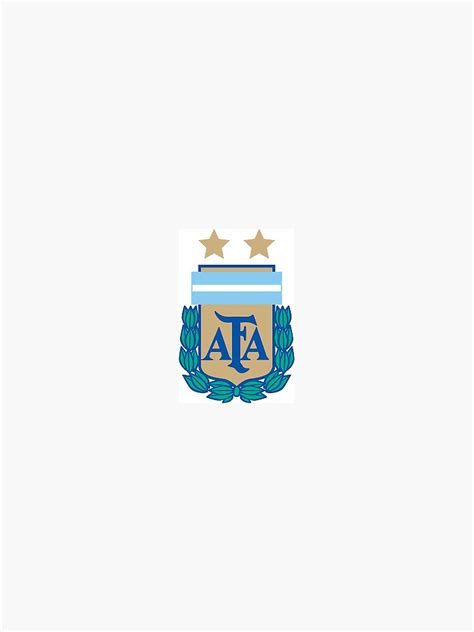 "Argentina Football (Soccer) Team Logo" Sticker for Sale by ...