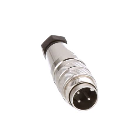 Amphenol Tuchel Industrial C091 31h003 100 2 Connector Circular Din Str Male Cable Conn 3din