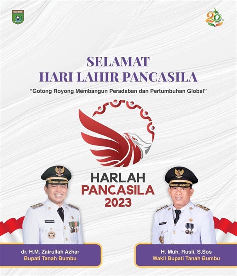 Pemkab Tanah Bumbu Hari Lahir Pancasila Koran Kalimantan