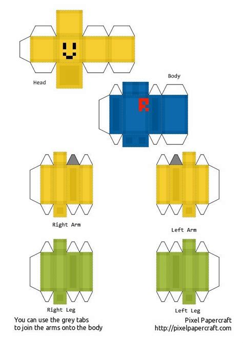 Origami Papercraft Roblox Noob En