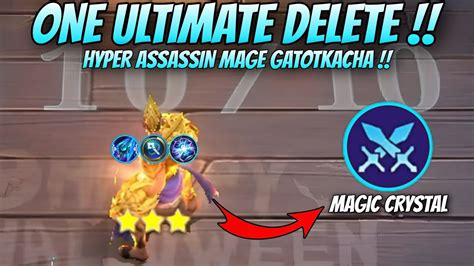 Gatotkacha Is Back One Ultimate Delete Magic Chess Mobile Legends