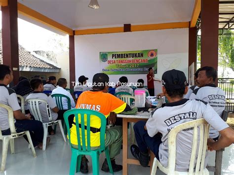 Tingkatkan Kesiapsiagaan Bencana Pemkab Pasuruan Bentuk Desa Tangguh