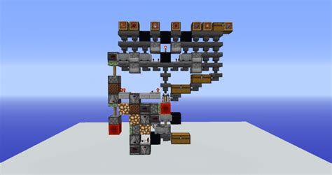 Auto Brewer 1 wide, tile-able, ez refill, Minecraft Map