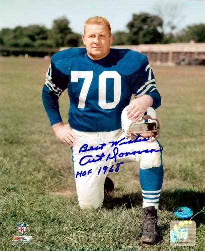 Art Donovan autographed 8x10 Photo (Baltimore Colts)