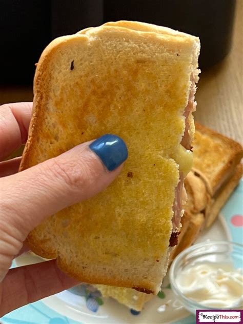 Cheese And Ham Toastie In Air Fryer Recipe This