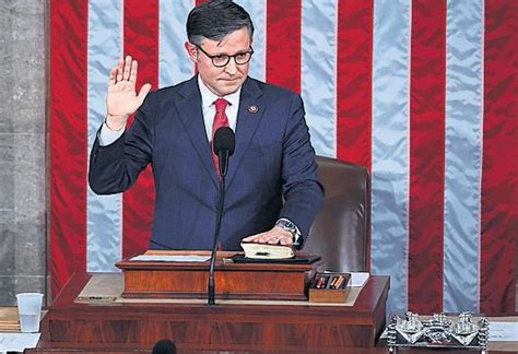 Us House Elects New Speaker After Three Weeks Of Gridlock