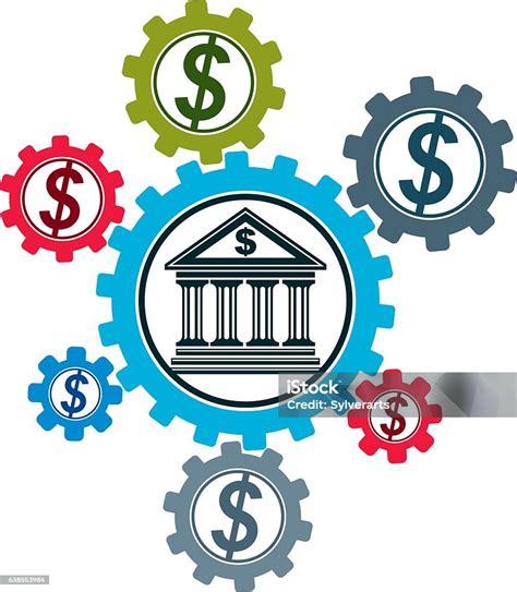 logo conceptuel bancaire  financier symbole vectoriel unique systeme