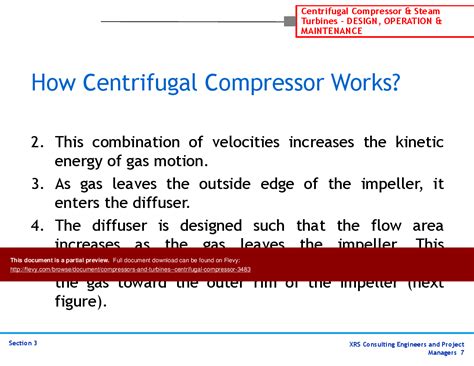 Ppt Compressors And Turbines Centrifugal Compressor 24 Slide Ppt