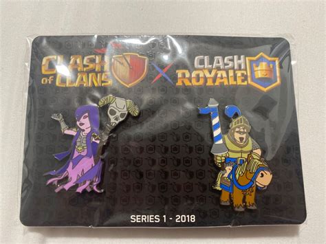 Clash Of Clans Witch X Clash Royale Pin Set Dream Hack Convention 2023 Ebay