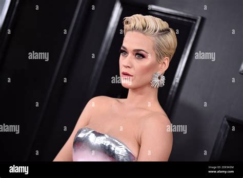 Katy Perry attends the 61st Annual GRAMMY Awards at Staples Center on ...