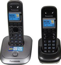 Отзывы на Радиотелефон Panasonic KX-TG2512RU1, серый металлик в ...
