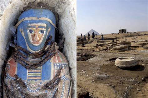 Archaeologists discover ancient mummies south of Cairo