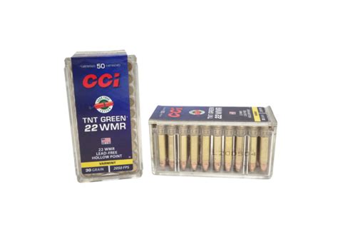 Cci Tnt Green Wmr Grain Ct Box Kir Ammo