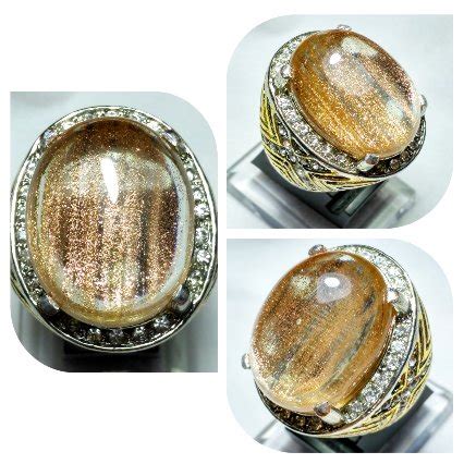 Jual Cincin Batu Akik Serat Cendana Top Crystal Di Lapak Dicky Gemstone