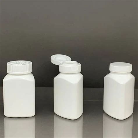 White Hdpe Triangular Tablet Container Manufacturer At Rs 6piece