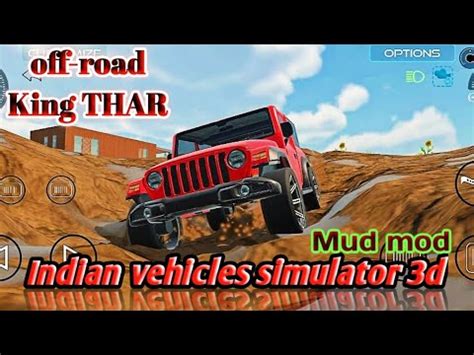 Indian Vehicles Simulator 3d Mud Mod New Update Thar Offroading YouTube