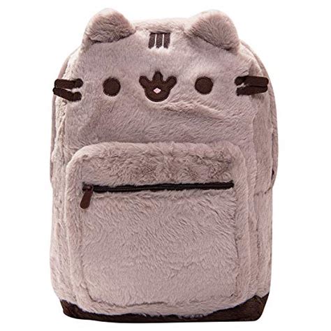 Pusheen The Cat Face Pink Backpack Bag With Front Pocket 58 Off