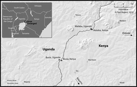 Uganda/Kenya Border. | Download Scientific Diagram