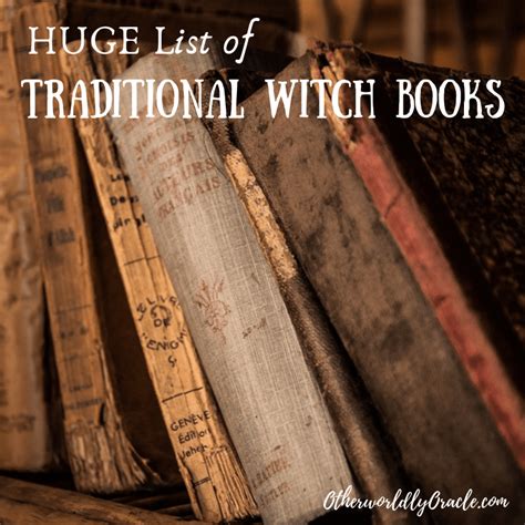 HUGE List of Traditional Witch Books: Witchcraft, Folklore, and Herbalism