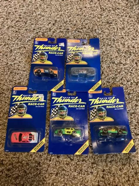 MATCHBOX DAYS OF Thunder 1990 Complete Set Of 5 15 91 PicClick UK