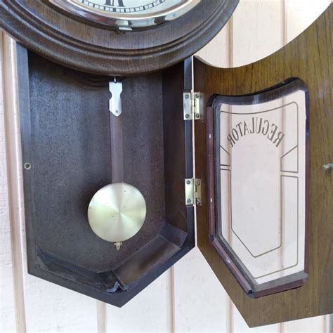 31 Day Regulator Pendulum Wall Clock Ebay