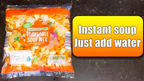 Vegetable Soup Mix Taste Test Youtube