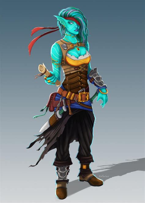 Fire Water Genasi D D Character Dump Dungeons And Dragons Characters