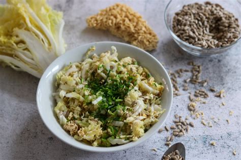 Chinakohlsalat Mit Mie Nudeln Yum Yum Salat