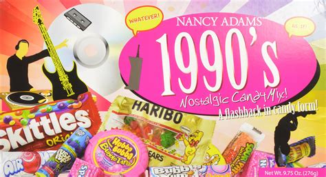 Amazon.com : 1970's Retro Candy Gift Box-Decade Box Gift Basket ...