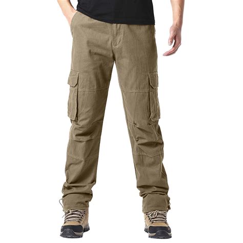 Adbfjaf Cargo Pants For Men Baggy Men Casual Fashion Multi Pocket