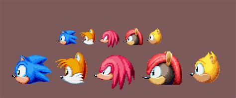 Sonic Mania Plus Art - Mighty and Ray Heads 2 by DOA687 on DeviantArt