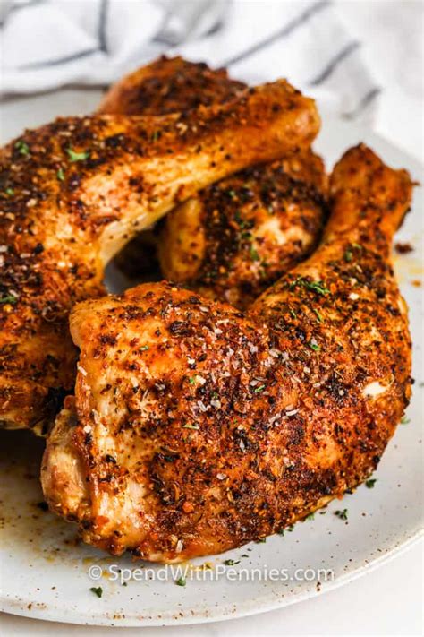 Air Fryer Chicken Legs From Fresh Or Frozen Spend With Pennies