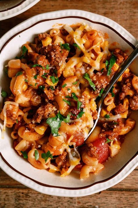 Instant Pot Ground Beef Goulash Recipe - Six Sisters' Stuff