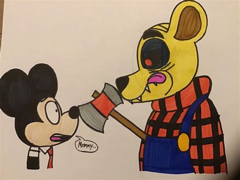 South Park Mickey meets BaH Pooh by TigeressBird324 on DeviantArt