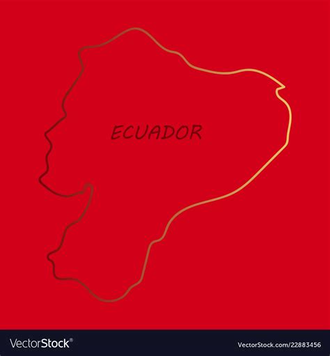 Map of ecuador with regions and flags provinces Vector Image