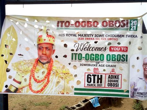 See What Happened In Obosi Kingdom Yesterday - Culture - Nigeria