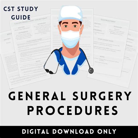 General Surgical Procedures Study Guide – Artsyclinicalguide