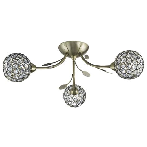 Bellis Lights Clear Glass Ceiling Pendant Light In Chrome Furniture