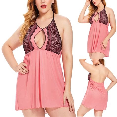 Uublik Lingerie Set For Women Sexy Naughty Sexy Naughty Plus Size Babydoll Lace Bodysuit