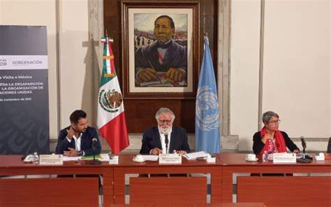 Comité Contra La Desaparición Forzada De La Onu Inicia Visita De