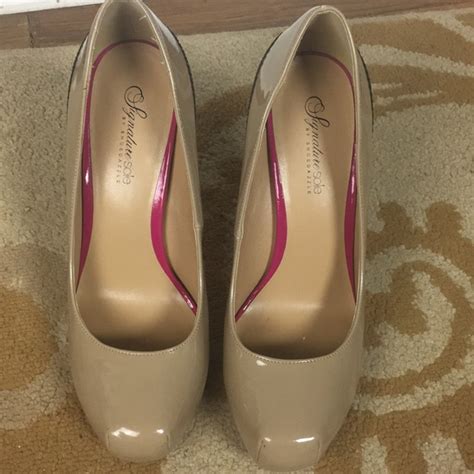 Shoe Dazzle Shoes Show Dazzle Nude Heel Poshmark