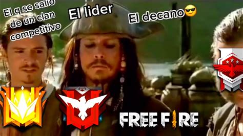 CUANDO LE DICES AL DECANO QUE RECLUTE GENTE PARA EL CLAN EN FREE FIRE