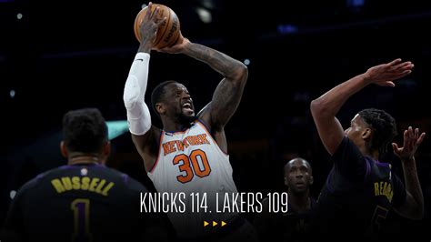 New York Knicks Vs Los Angeles Lakers Dec 18 2023 Game Summary NBA