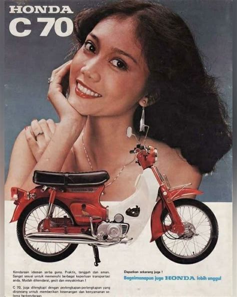 10 Potret Iklan Motor Jadul Tahun 1980 Bikin Nostalgia