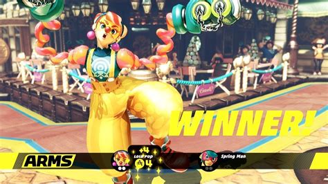 Arms Nintendo Switch Grand Prix As Lola Pop Youtube