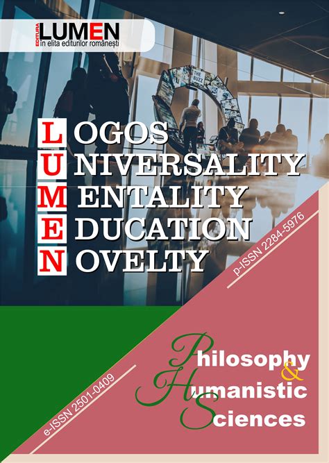 Logos Universality Mentality Education Novelty: Philosophy & Humanistic Sciences 1 Publish with ...