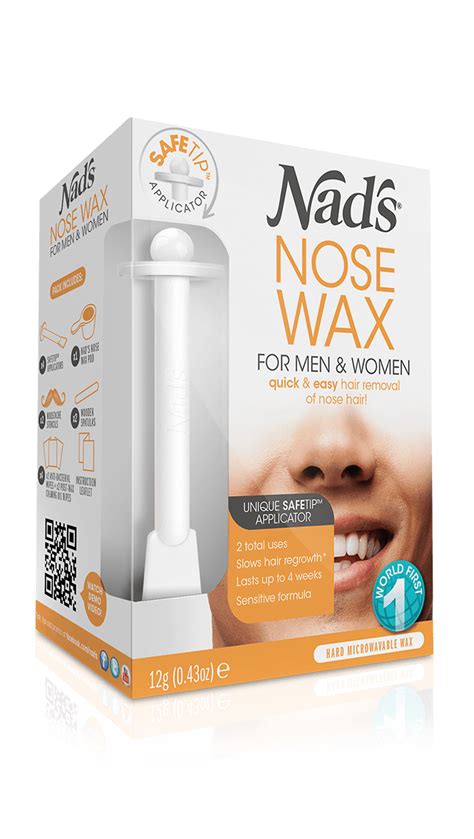 2 X Nad S Nose Wax For Men And Women 12g Shaving Nads Hair Removal Quick And Easy Ebay