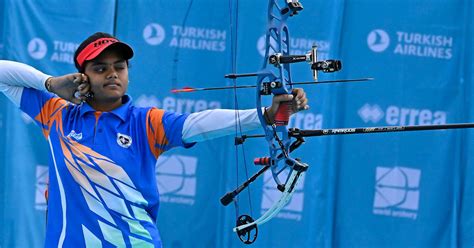 Archery World Cup Yecheon Indian Womens Compound Team Wins Gold